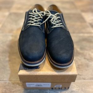 Suede Dress shoes- Navy Blue